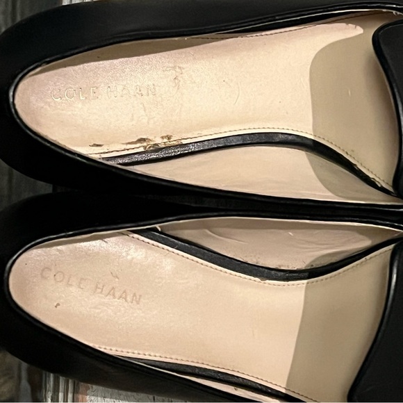 Cole Haan Black Leather Loafers Size 10B - Picture 10 of 11